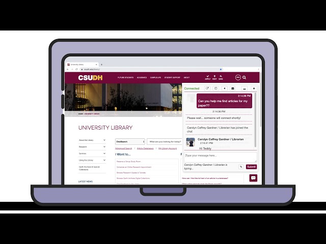 Chat with a Librarian