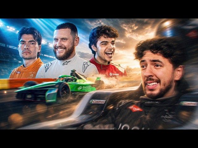 I Survived a YouTuber Formula E Race...