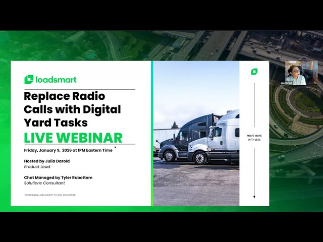 Opendock Webinar: Yard Tasks