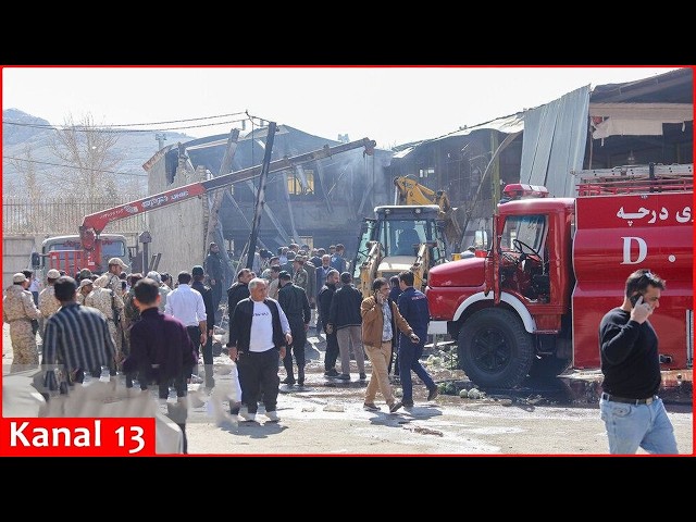 Iran military helicopter crashes into central fruit and vegetable market, reportedly killing 4