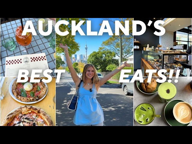 EATING OUT IN AUCKLAND! Trying out famous places & my favourite food spots!!