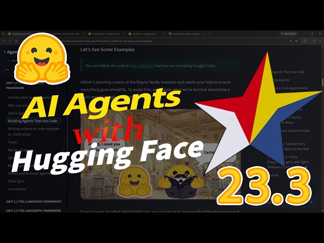 Hugging Face Agents Course | Building Agents That Use Code - Part 4 🛠️🚀