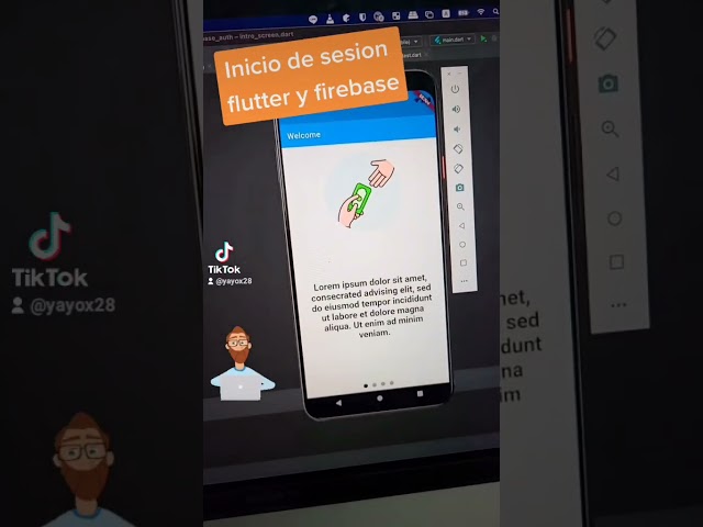 Aprende Flutter. Flutter Bloc, Firebase, Autenticacion, inicio de sesion #Shorts #firebase #flutter