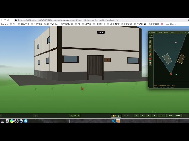 Countryside 3D Client Server Stale Playback