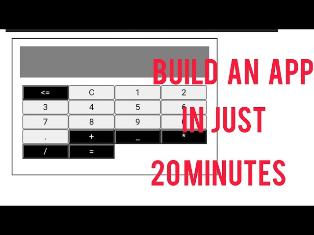 How to build a calculator app using html css and JavaScript in just 20 minutes 