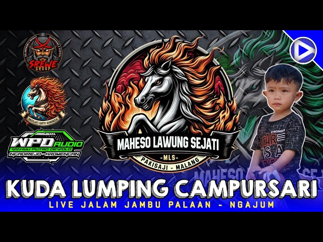 KUDA LUMPING CAMPURSARI‼️MAHESO LAWUNG SEJATI | Live Jalan Jambu Palaan - Ngajum