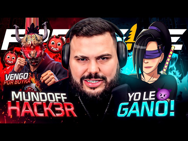 THE MOST BLATANT HACKER IN FREE FIRE HAS ARRIVED… MUNDOFF WANTED TO FACE BOYKA IN A PVP AND THIS ...