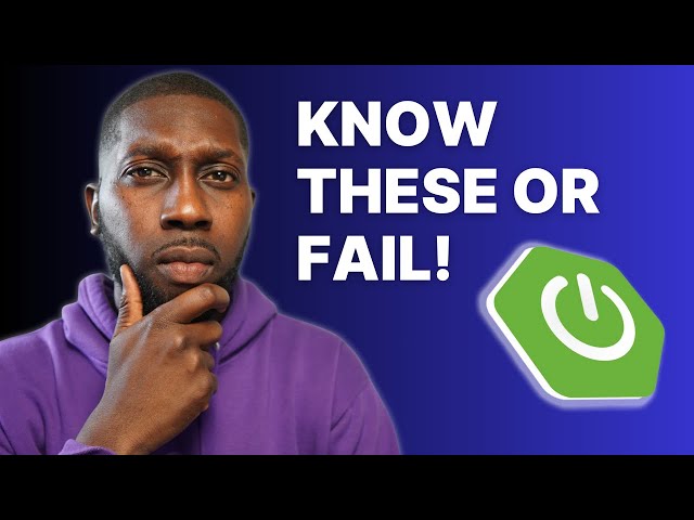 Top 10 Spring Boot Interview Questions and Answers [2025]