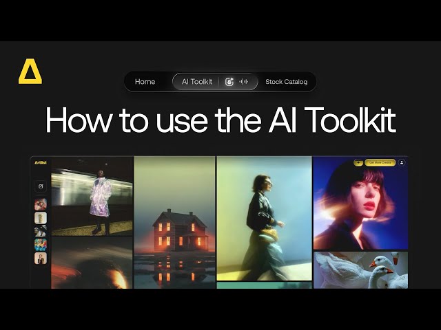 How to use the Artlist AI Toolkit