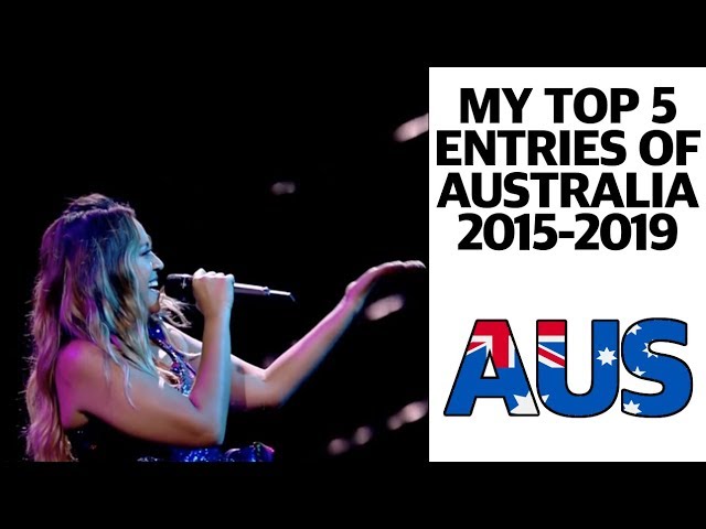 🇦🇺 | germanvision » My Top 5 Australian entries (2015-2019)