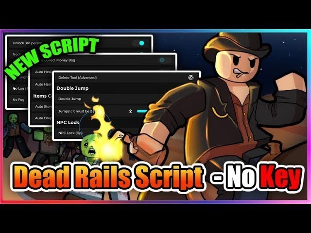 (No Key) [BEST TP TO END] Dead Rails Script Pastebin – Auto Bonds, Bring Items, Finish Game and More