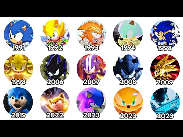 Every Sonic Transformation Explained in 8 Minutes
