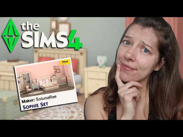 The Sims 4 Marketplace Sophie Set by SoLuna Rae Maker Pack Review | OhcluckGames