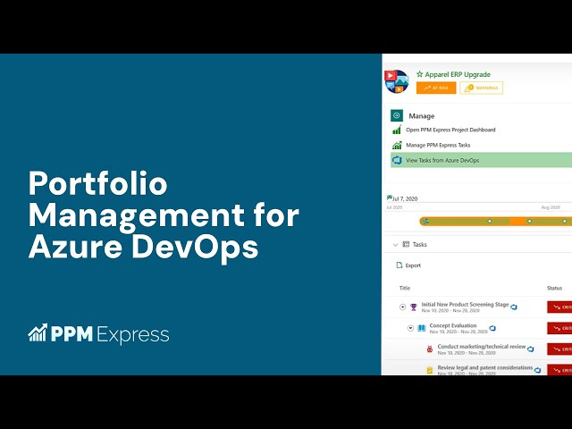 Portfolio Management for Azure DevOps | PPM Express