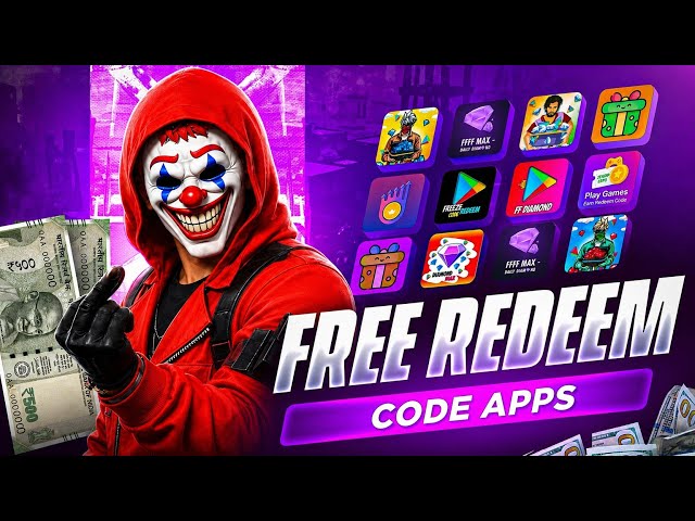 Free Fire Redeem Code Apps 2026 | 100% Working Secret Trick 💎| Free Fire Max Redeem Code