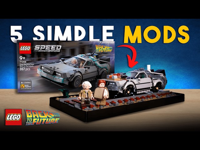Your LEGO DeLorean Is Missing These 5 Mods!