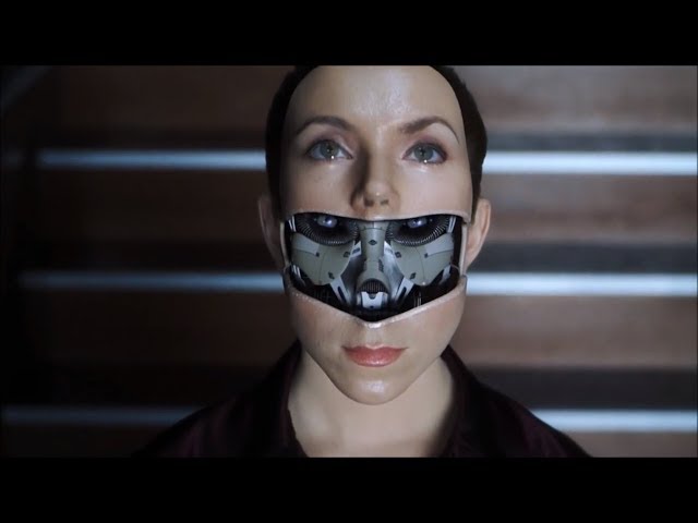 Sheila the mecha secretary - AI Artificial Intelligence (2001) (Gynoid/Fembot face off)