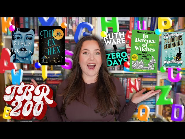 reading a book for EVERY LETTER of the alphabet! 📚 TBR200 ep8