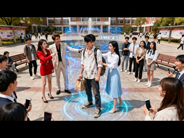 拜金前女友嫌我窮當眾退婚投奔富二代，卻不知道清冷校花正當我的私家保姆，每秒瘋狂進賬一萬塊！前女友悔不當初跪求複合，我反手收購富少全家族！