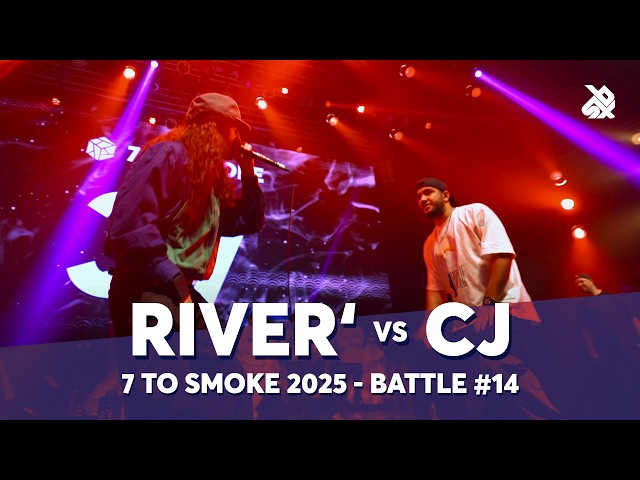 RIVER' 🇫🇷 vs CJ 🇮🇷 | GRAND BEATBOX BATTLE 2025: 7 To Smoke | Battle 14
