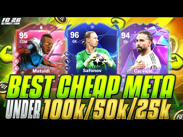 FC 26 | BEST CHEAP META PLAYERS UNDER 100k/50k/25k💰ON EACH POSITION!🔥FC 26 ULTIMATE TEAM