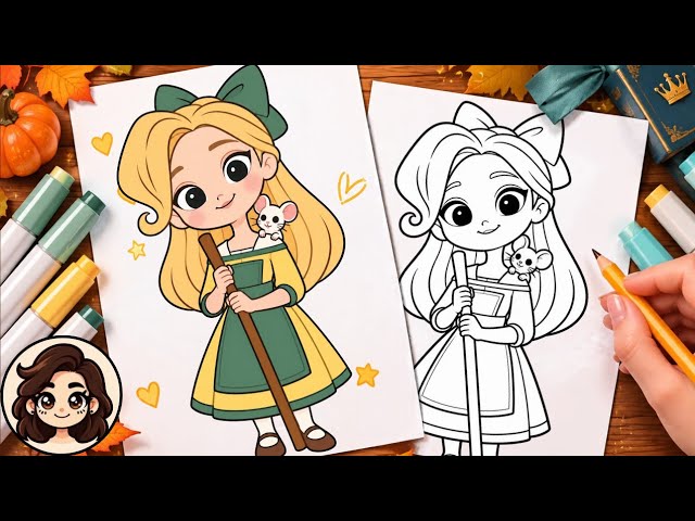 How to Draw Cinderella from Steps Netflix (2026) | Easy Drawing Tutorial
