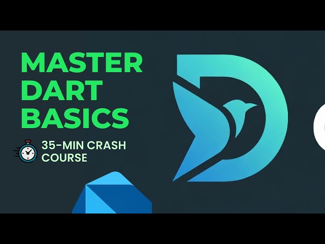 Dart Tutorial Tamil for Beginners – Basics in 35 Min