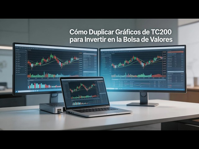 Como configurar tu TC200 para agregar mas pantalla para hacer trading