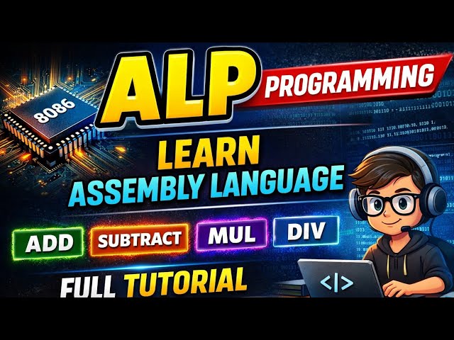 ALP for Addition of 8-Bit Numbers (8086 Microprocessor)