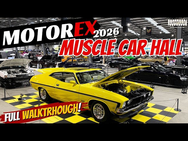 MotorEx 2026 Muscle Car Hall | Full Walkthrough of the toughest and most iconic muscle cars