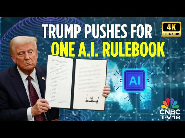 Trump Moves To Override State AI Laws With New Executive Order | White House | 4K Video | N18G