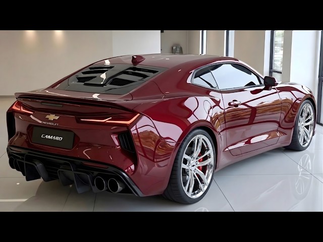 El Chevrolet Camaro 2026 CONMOCIONA al mundo: ¡el NUEVO Camaro 2026 es un MONSTRUO!