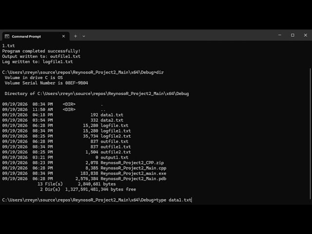 Project 2 Ramon Reynoso Hashtable