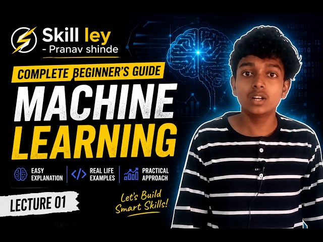 Machine Learning Course for Students (all)| From Zero to Hero | Lecture 1