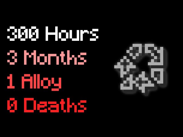 I Spent 300 Hours in Hardcore Ironman | Hypixel Skyblock (FULL MOVIE)