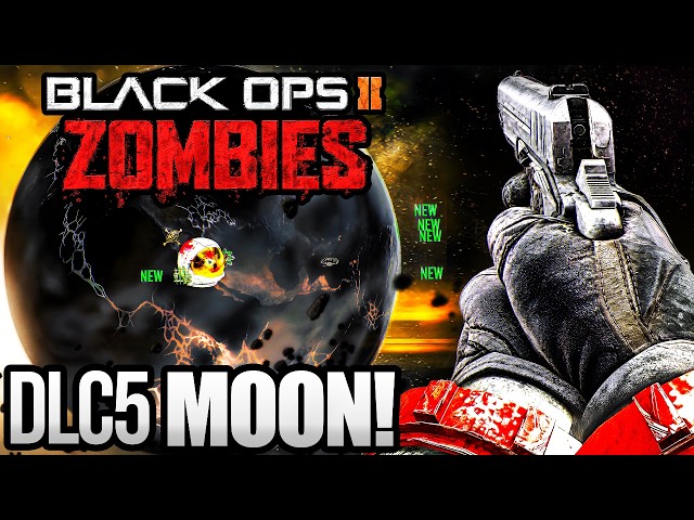 My First Time Playing BLACK OPS 2 DLC 5 MOON!