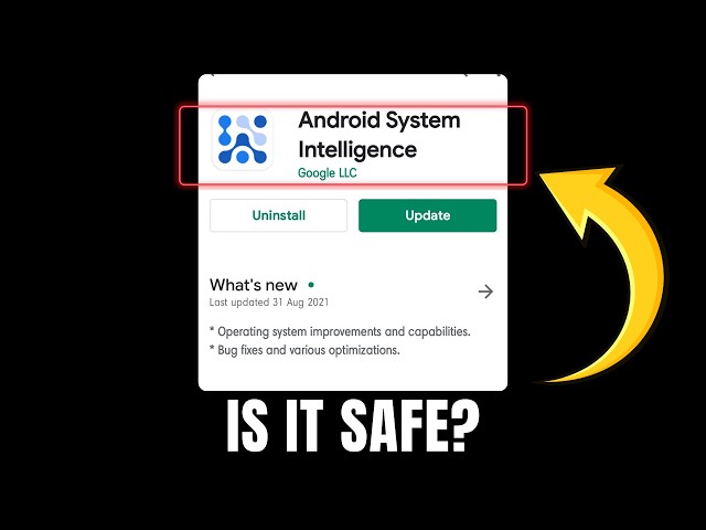 Android System Intelligence Explained (Should You Disable It?)