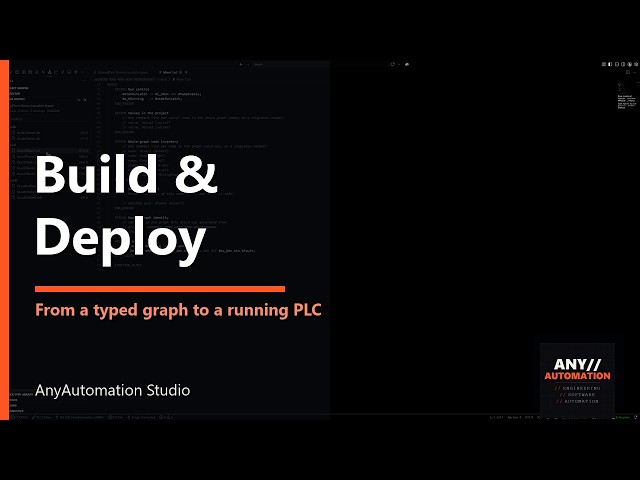 Forge in AnyAutomation Studio, Part 5: Build and Deploy to TIA Portal