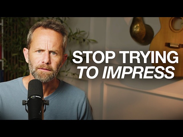 You're Impressing the Wrong Audience. God Is Looking at Something Else.