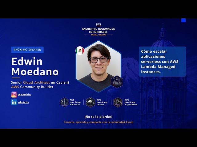 Cómo escalar aplicaciones serverless con AWS Lambda Managed Instances | Edwin Moedano