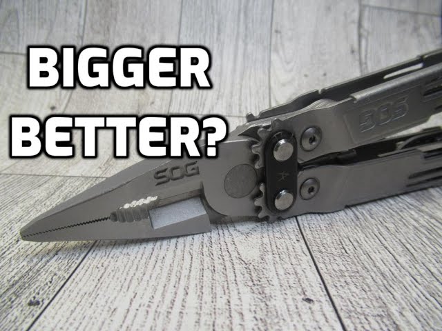 SOG Power Access Deluxe Multi-Tool  Packed Toolset!