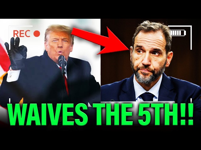 Jack Smith Tells BBC He Will WAIVE the 5th and Gladly TESTIFY About Trump Crimes!!!