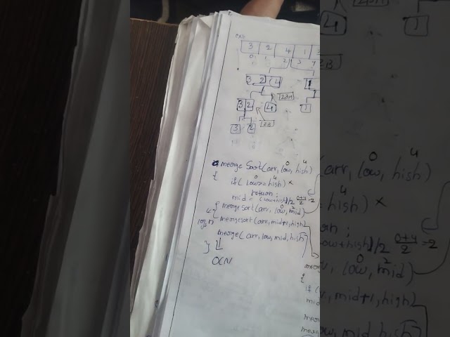 Merge sort