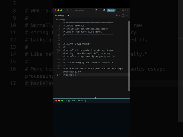 Why Python file paths break (and how r'' fixes it)