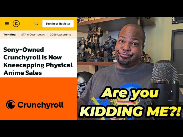 Sony is Now LIMITING Physical Disc Production of ANIME TOO?!
