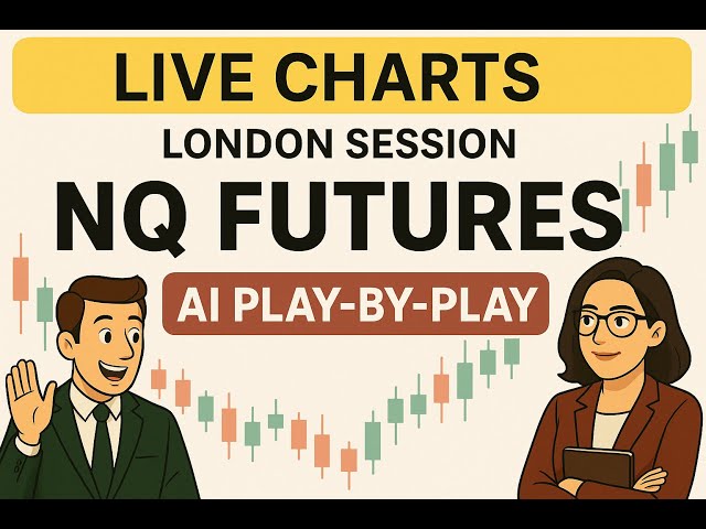 London Session: Nasdaq 100 Futures Live | AI-Powered Market Play-by-Play (01-15-26)