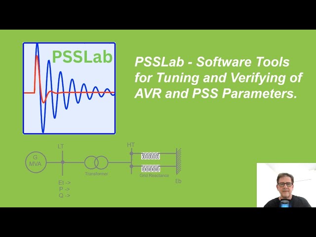 PSSLab - Power System Stabilizer Tuning - Intro