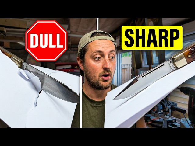 Sharpen Any Old Knife Like a Pro (No-Fail Method)