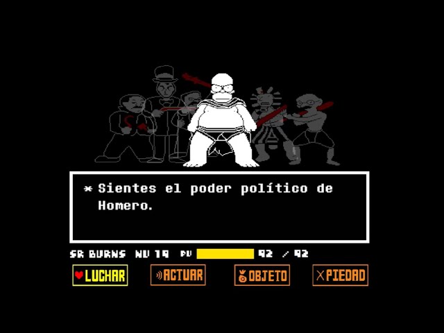 (RESUBIDO) VS Homero Poder Político (Batalla completa)