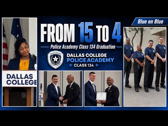 From 15 to 4: The Grit and Graduation of Police Academy Class 134